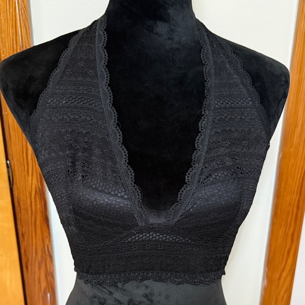 Victoria's Secret Black Lace Bandeau